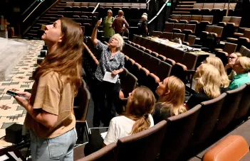 Rundvandring i teatersalongen