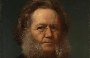 Porträtt av Henrik Ibsen
