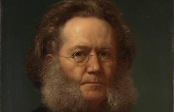 Porträtt av Henrik Ibsen