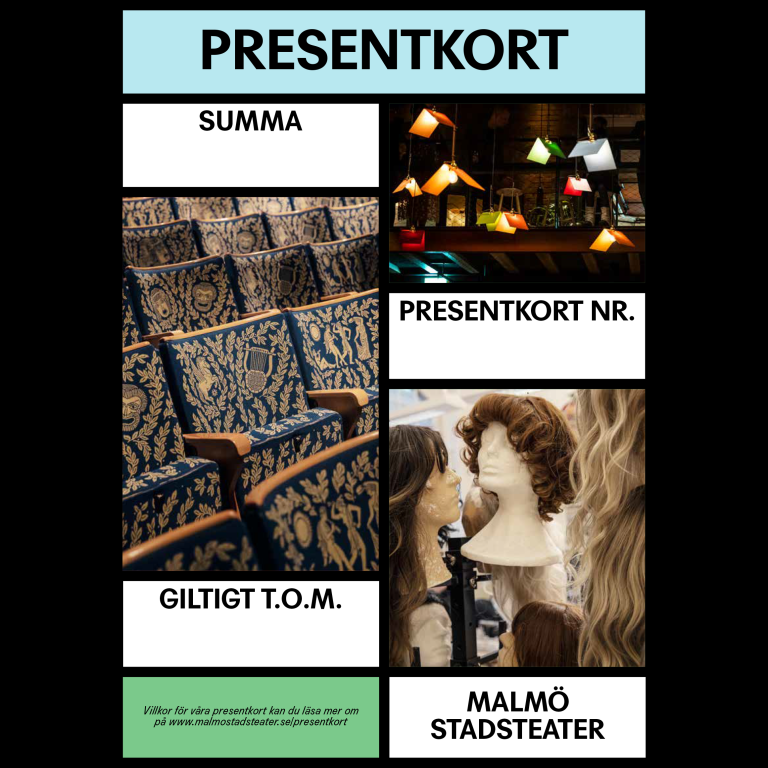 Presentkort på Malmö Stadsteater