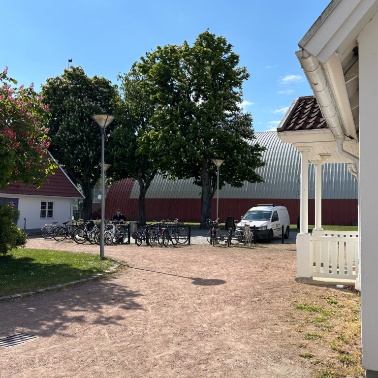 Malmö Stadsteater cykelställ
