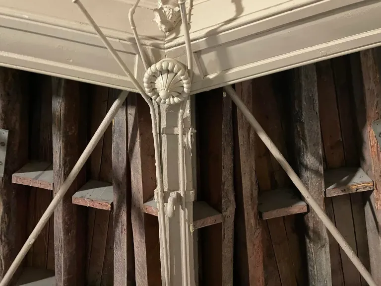 Detalj från kupolen