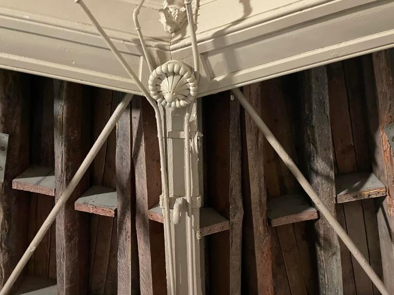 Detalj från kupolen