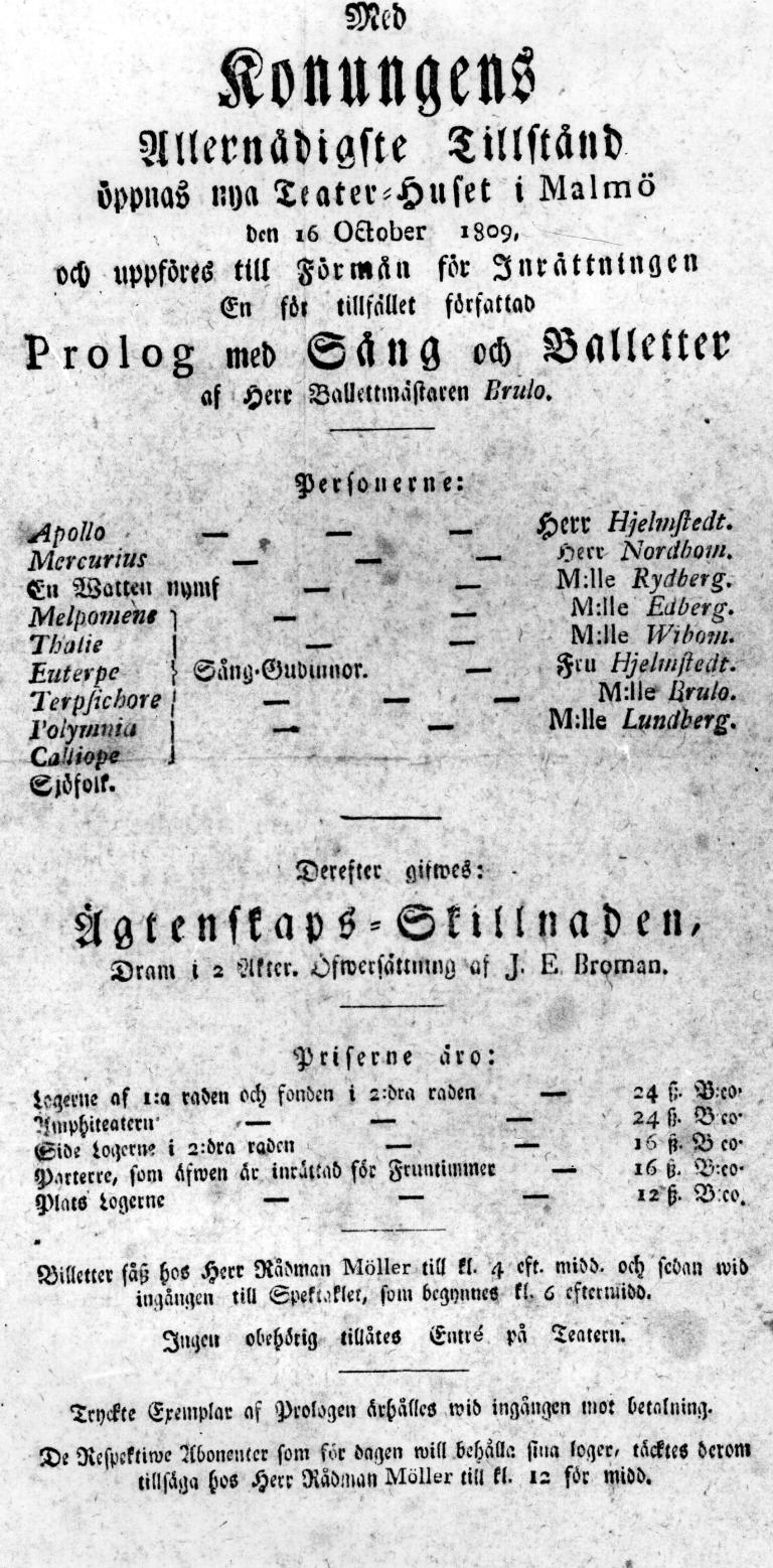 Kopia av premiärprogrammet