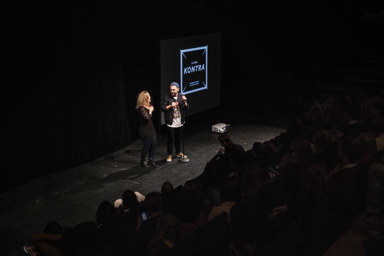 Olivia Bergdahl och Oskar Hanska