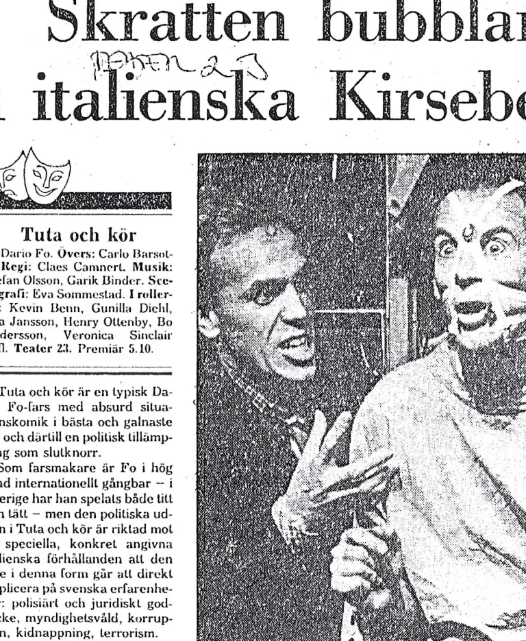 Artikel Tuta och kör