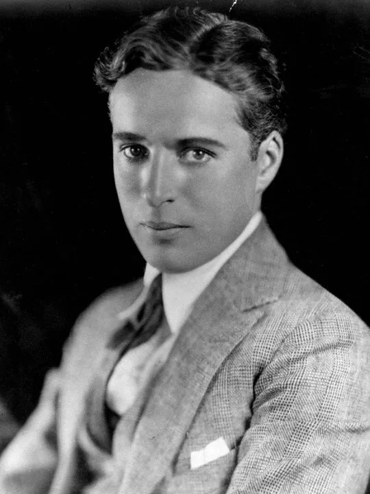 Porträtt av Charlie Chaplin