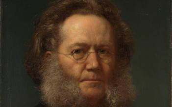Porträtt av Henrik Ibsen